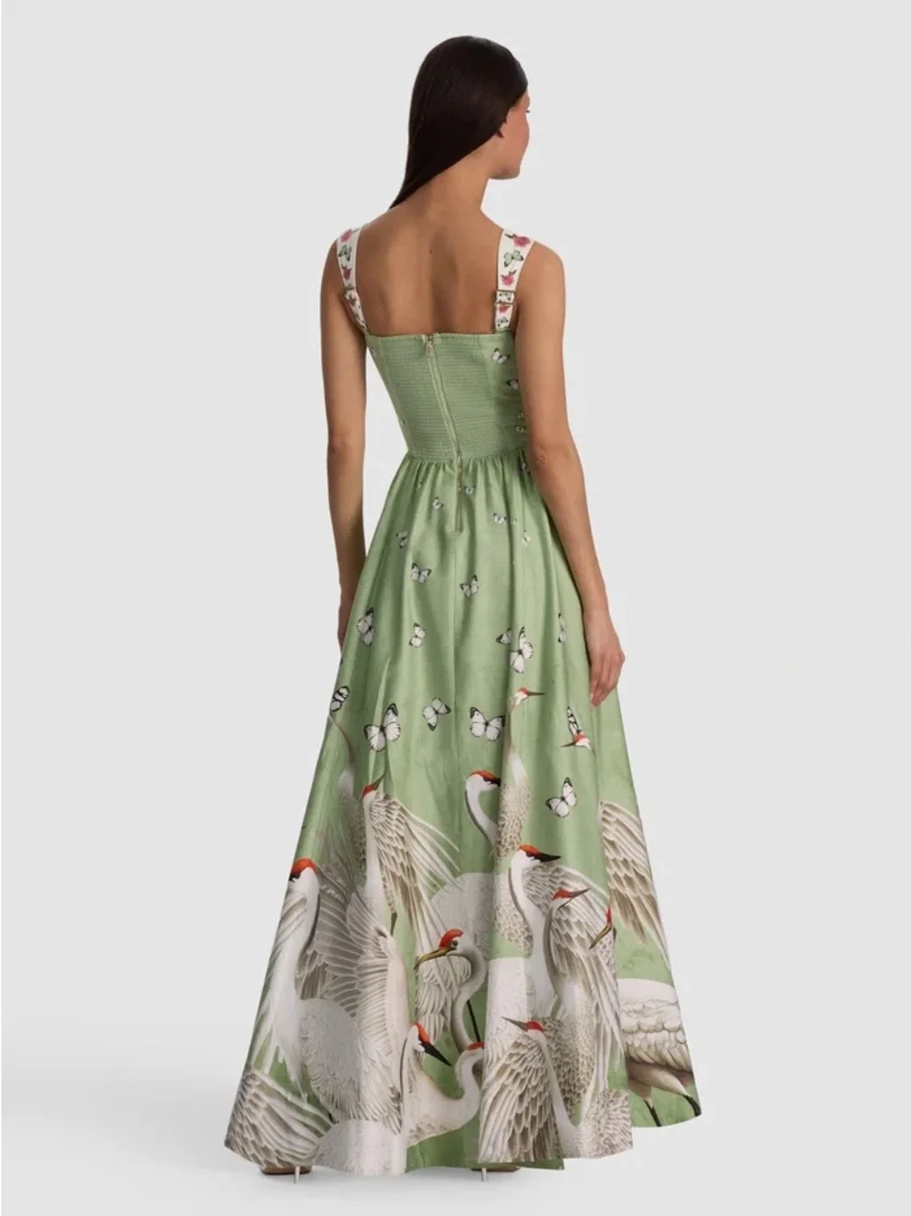 ALICE + OLIVIA
Guinevere Stretch-Cotton
Bustier Maxi Dress - Picture 3 of 5
